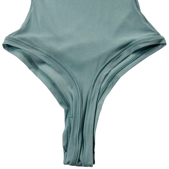 SKIMS Summer Mesh Strappy Cami Bodysuit Sky Medium - Picture 8 of 12